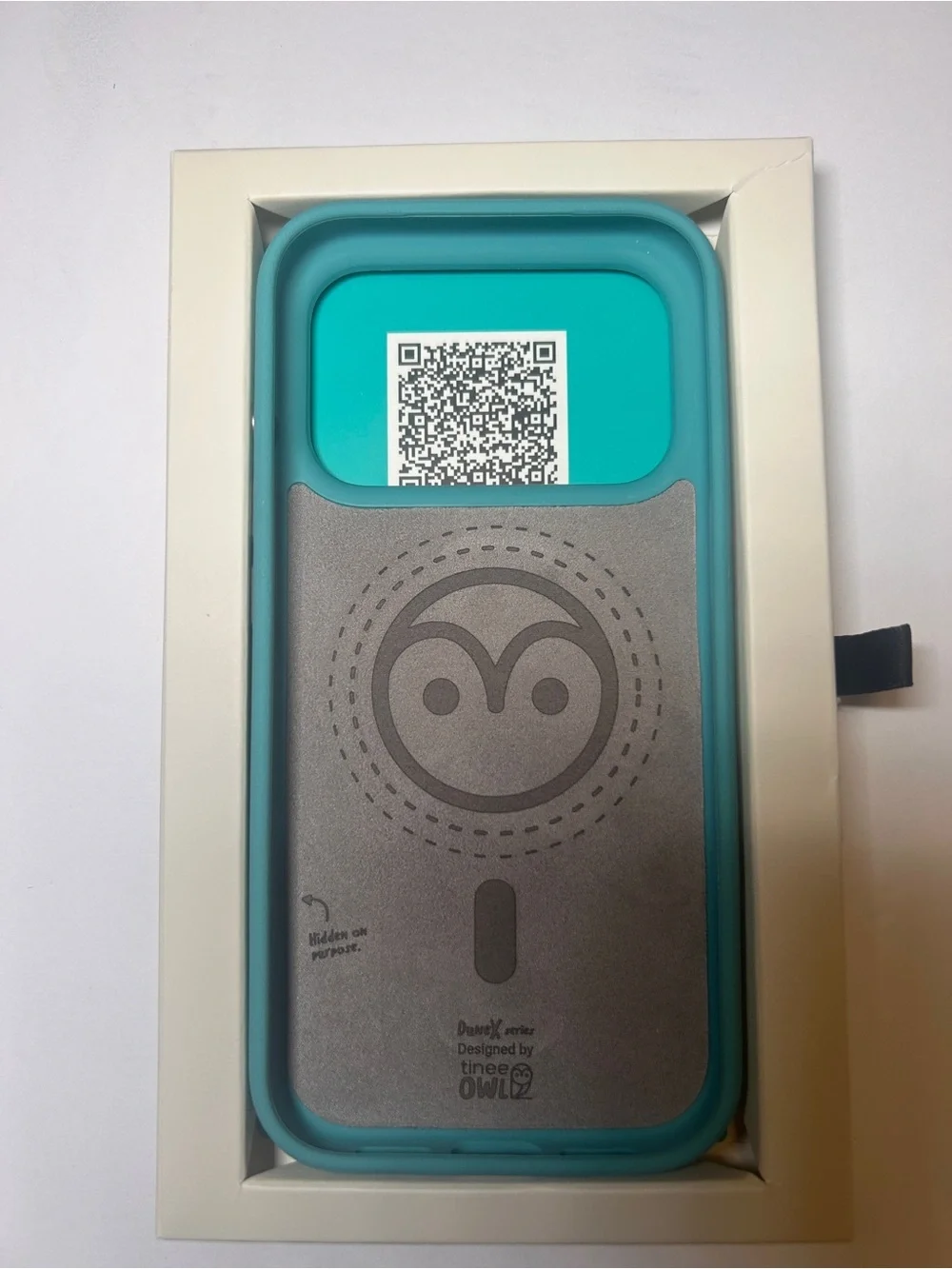 TineeOwl DuneX iPhone 17 Pro Case MagSafe Slim Textured TPU Green in Denial